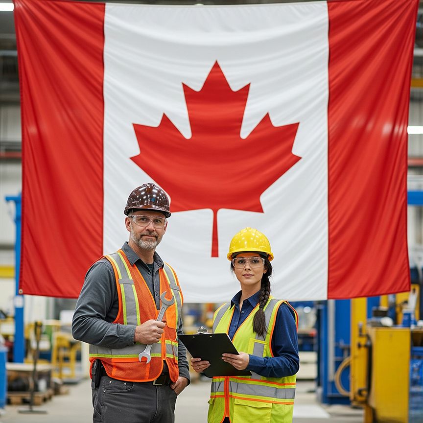 Trabajadores del programa LMIA / Canadá